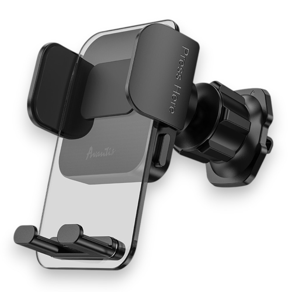 Avantis AH-590 Center Console Car Holder — Black
